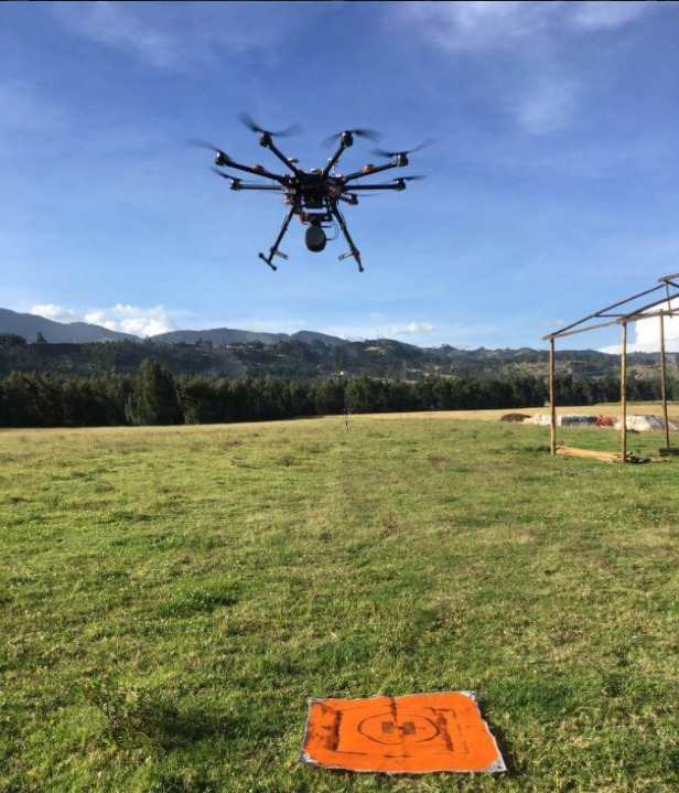 drones para la construccón