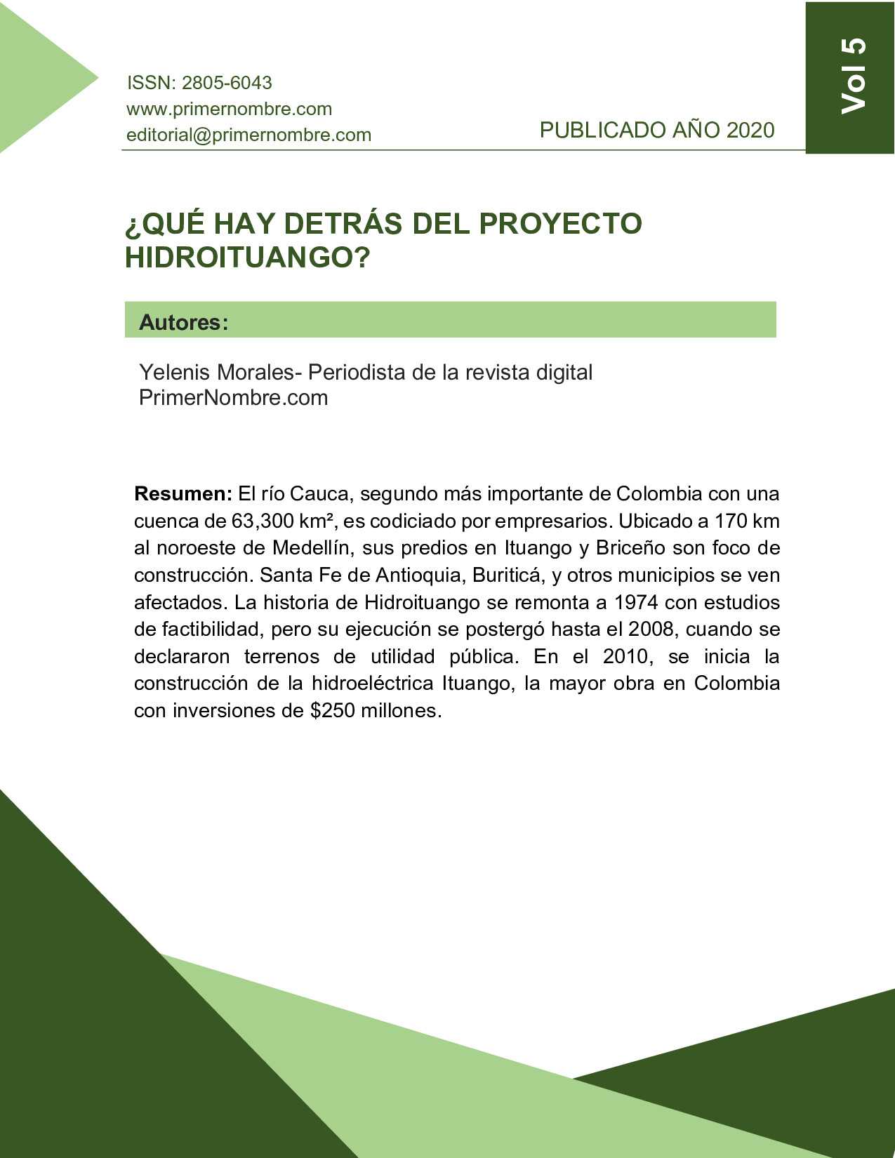 Primera página del PDF