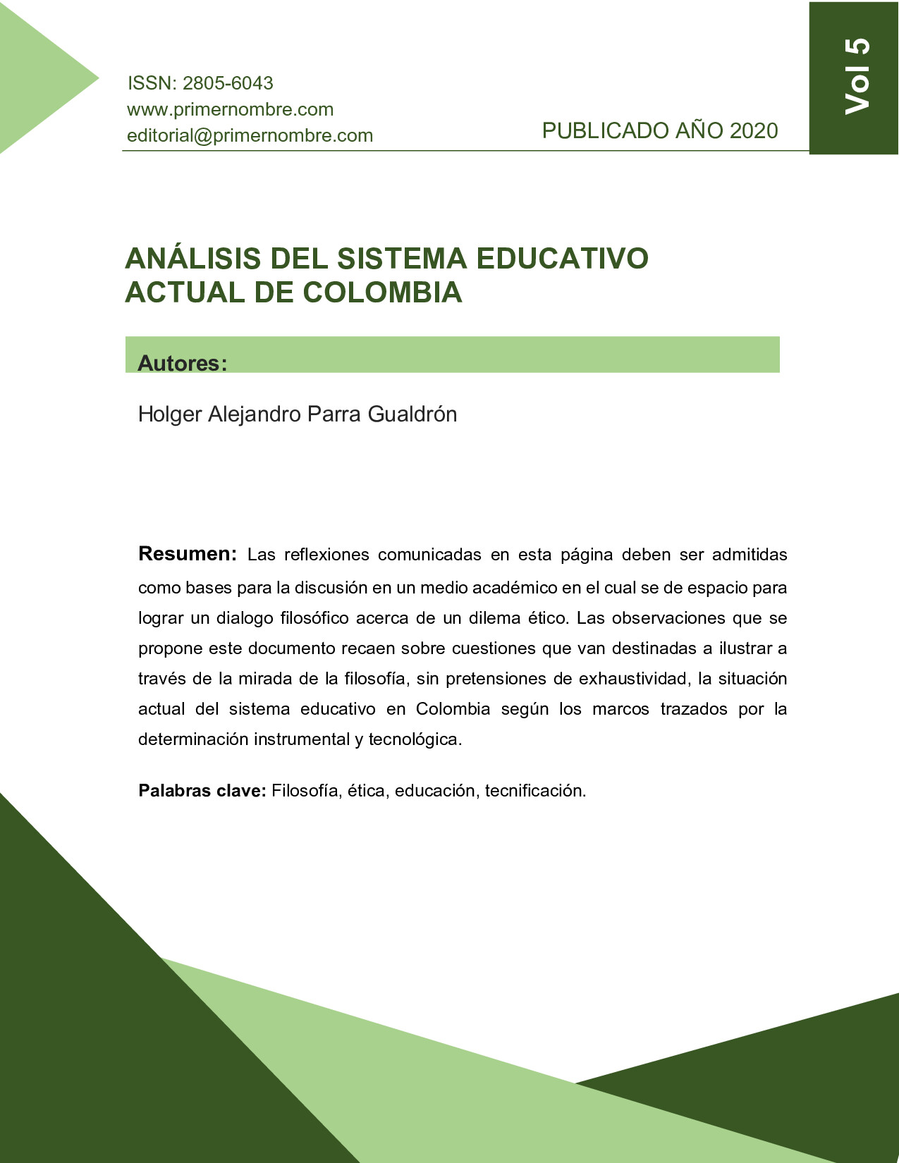 Primera página del PDF