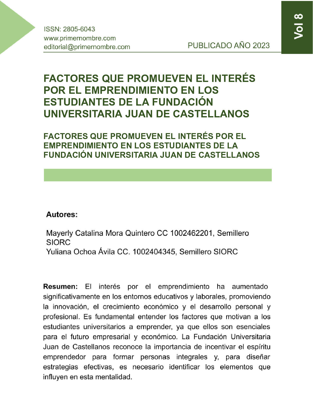 Primera página del PDF