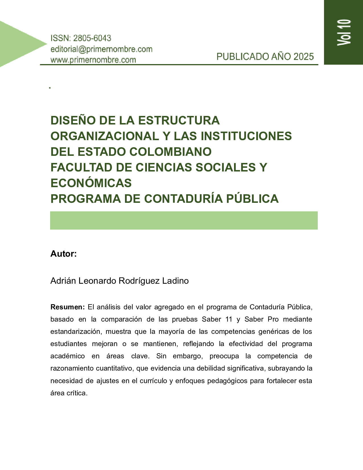 Primera página del PDF